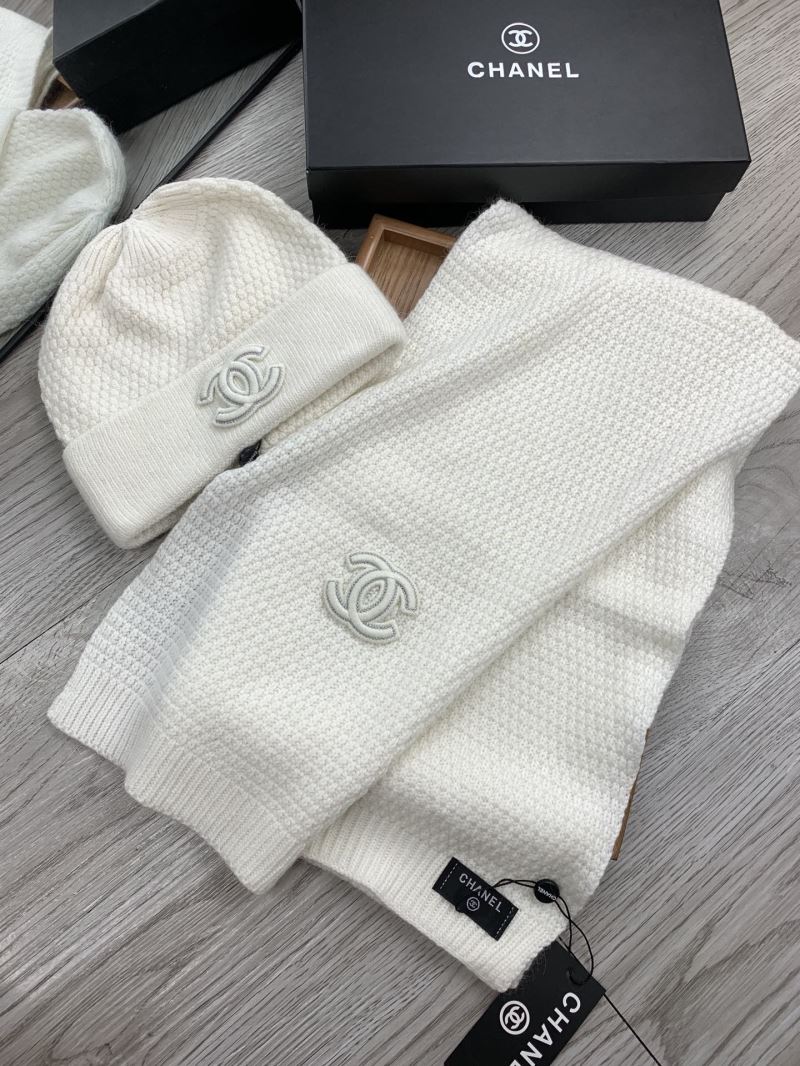 Chanel Caps Scarfs